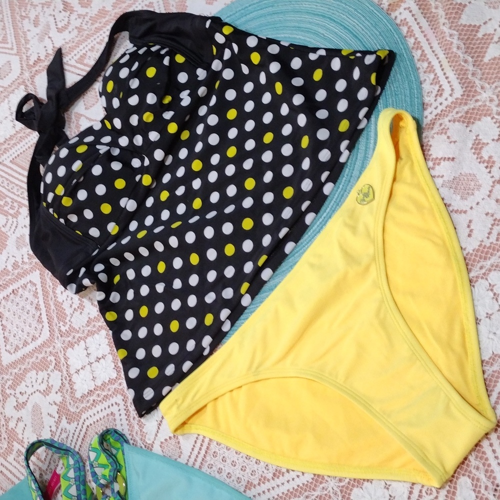 Victoria Secret Bikini and Catalina Top Body Glove Bottom